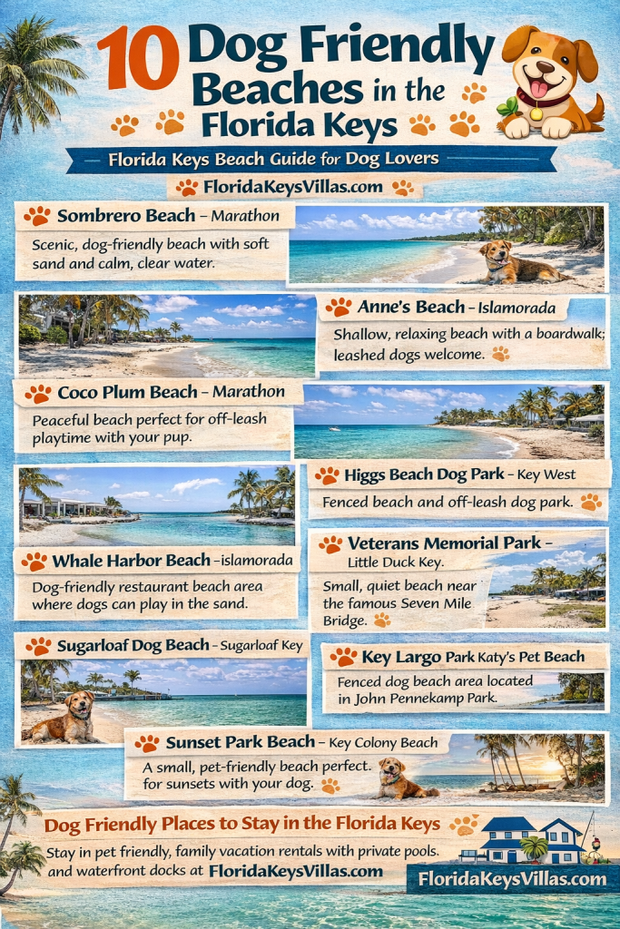 10 Dog Friendly Beaches in The Florida Keys FloridaKeysVillas.com.
Dog Friendly Beaches in the Florida Keys