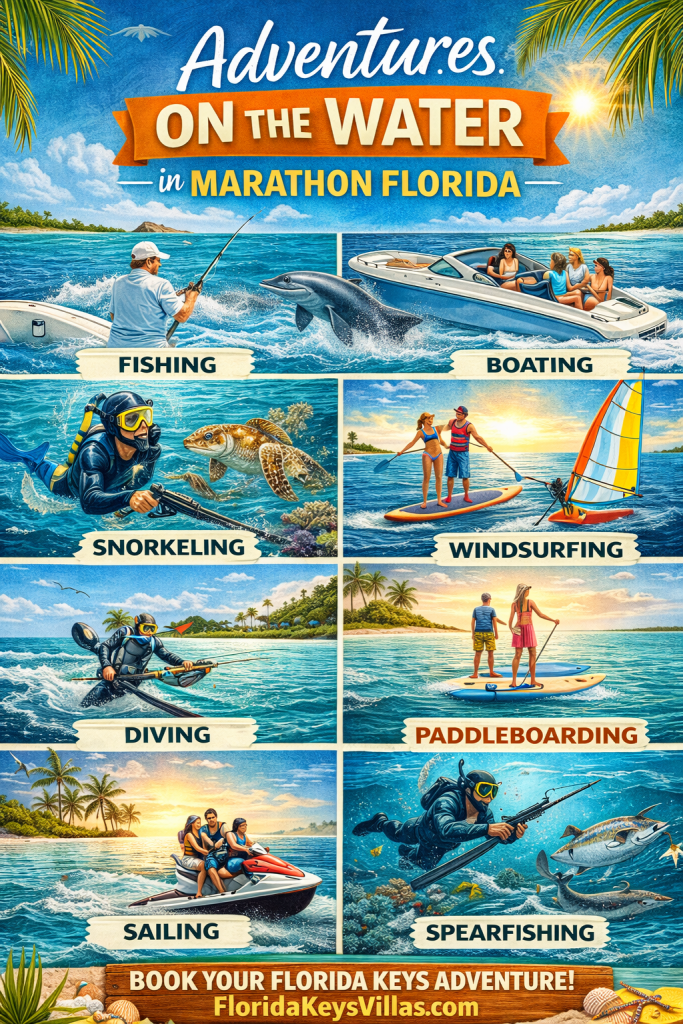 Outdoor Adventures in Marathon Florida. FloridaKeysVillas.com