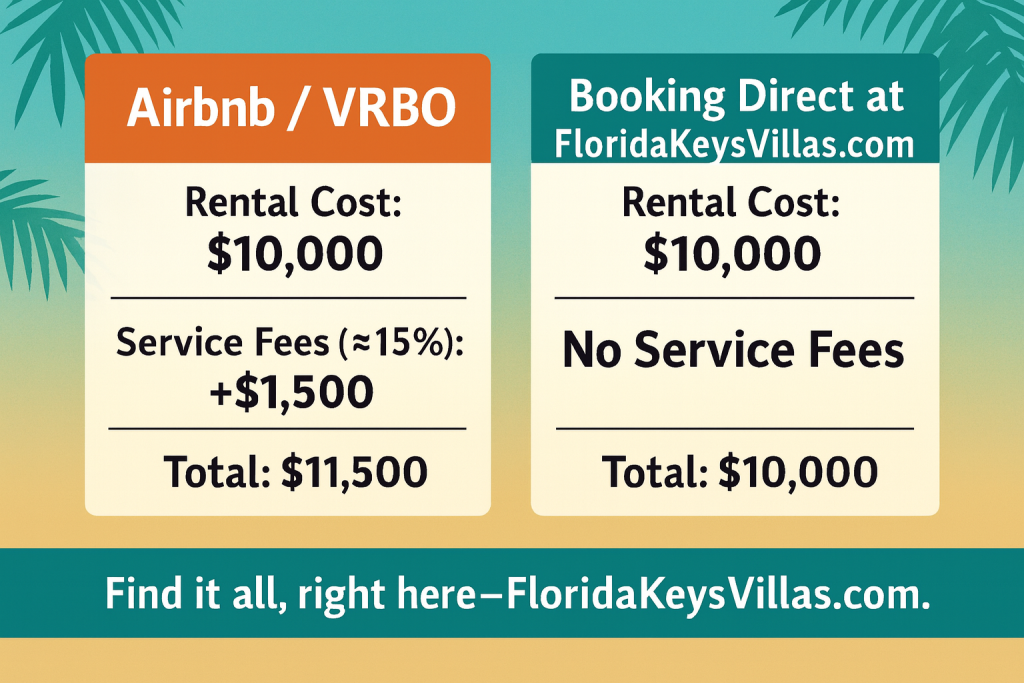 Book Direct & Save on Florida Keys Vacation Rentals at FloridaKeysVillas.com