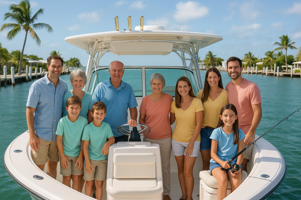 Boating in Marathon Florida book on FloridaKeysVillas.com