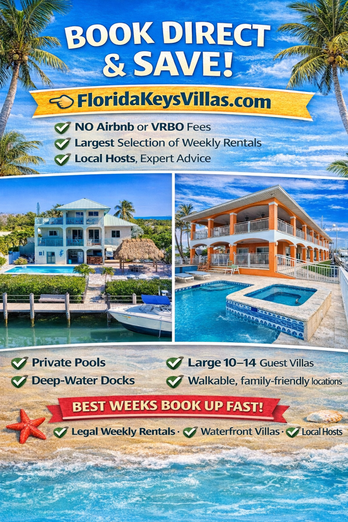 Florida Keye Rentals with Private Pool. FloridaKeysVillas.com Book Direct & Save
