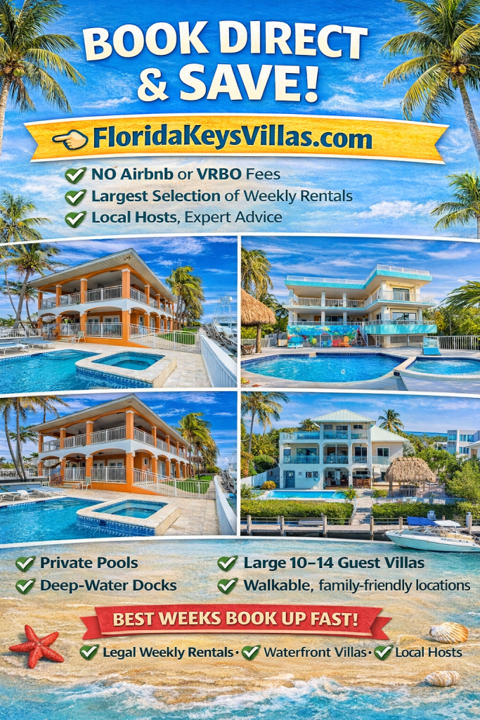 Florida Keys Vacation Rentals Book Direct and Save. FloridaKeysVillas.com 
