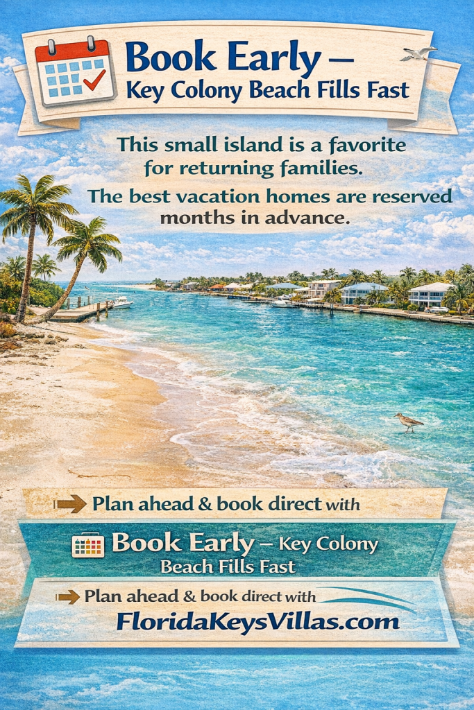 Book Early Key Colony Beach Fills Fast. FloridaKeysVillas.com