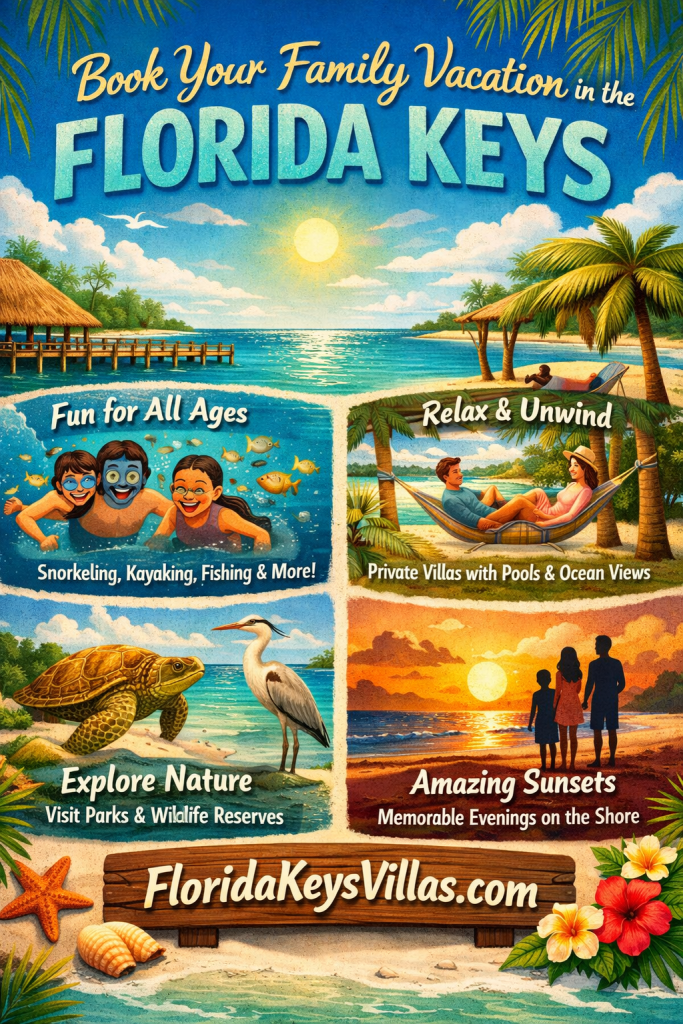 Book Your Family Friendly Vacation in the Florida Keys. FloridaKeysVillas.com 