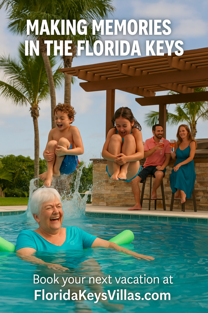 Where can large families stay in the Florida Keys. Making memories in the Florida Keys. FloridaKeysVillas.com