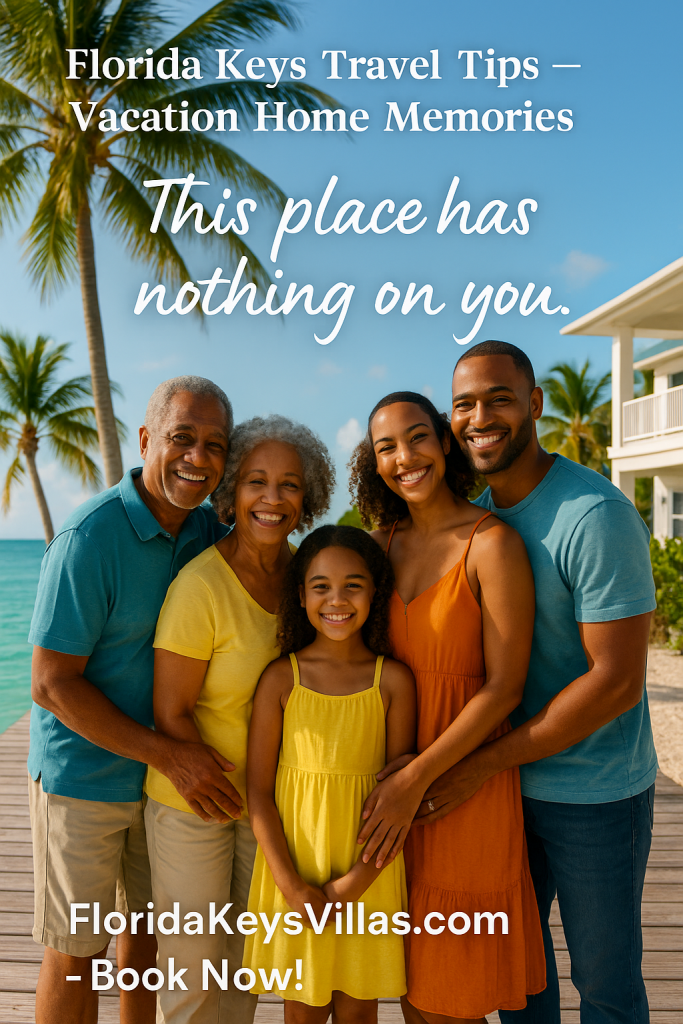 Florida Keys Travel Tips Vacation Home Memories. FloridaKeysVillas.com