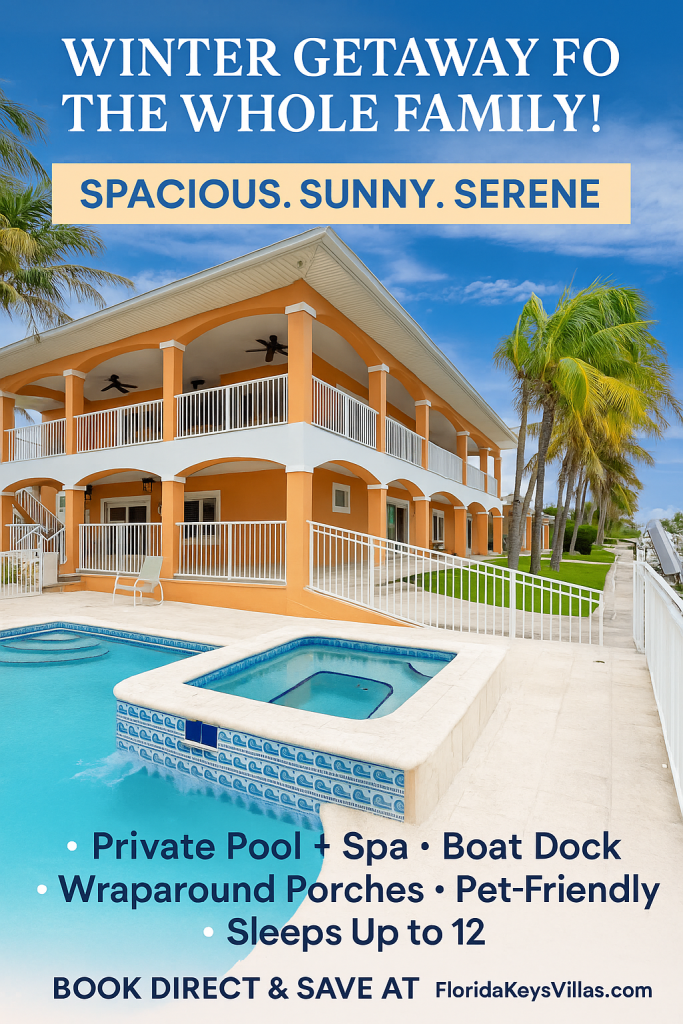 Winter Getaway for the Whole Family. FloridaKeysVillas.com