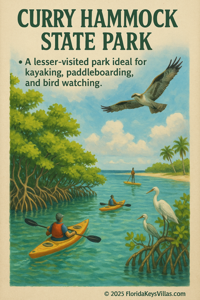 Curry Hammock State Park mangrove coastal landscape photography. FloridaKeysVillas.com