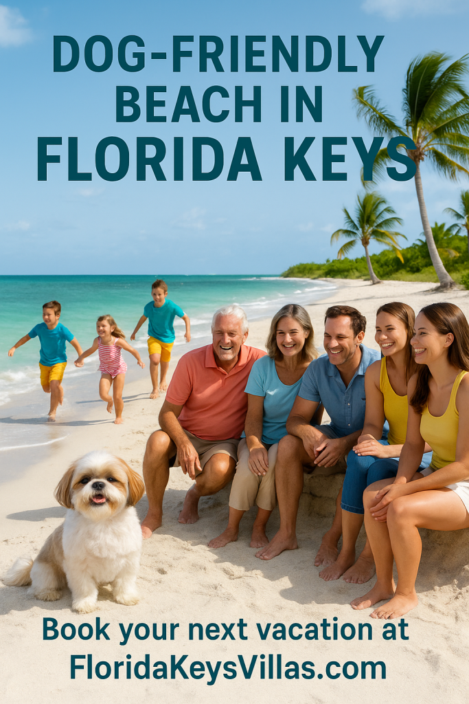Dog Friendly Beach in Florida Keys. Pet Friendly Vacation Rentals in Florida Keys. FloridaKeysVillas.com