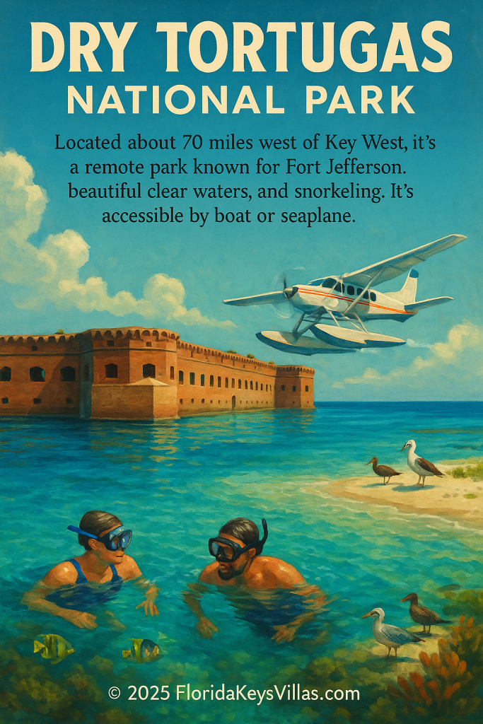 Dry Tortugas National Park. FloridaKeysVillas.com