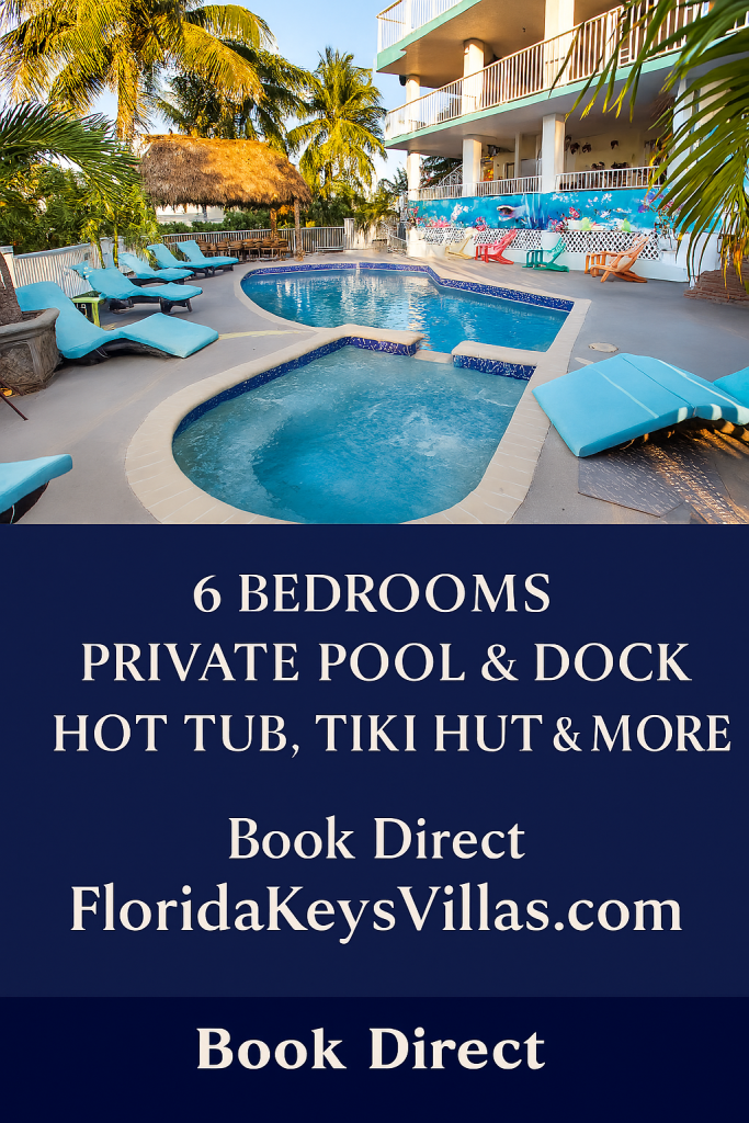 Florida Keys Vacation Homes with private pools and docks - Sombrero Beach Marathon Florida
