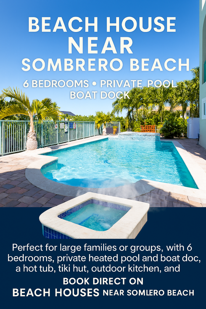 Luxury Houses for Rental in Marathon Florida - Beach House Near Sombrero Beach - FloridaKeysVillas.com