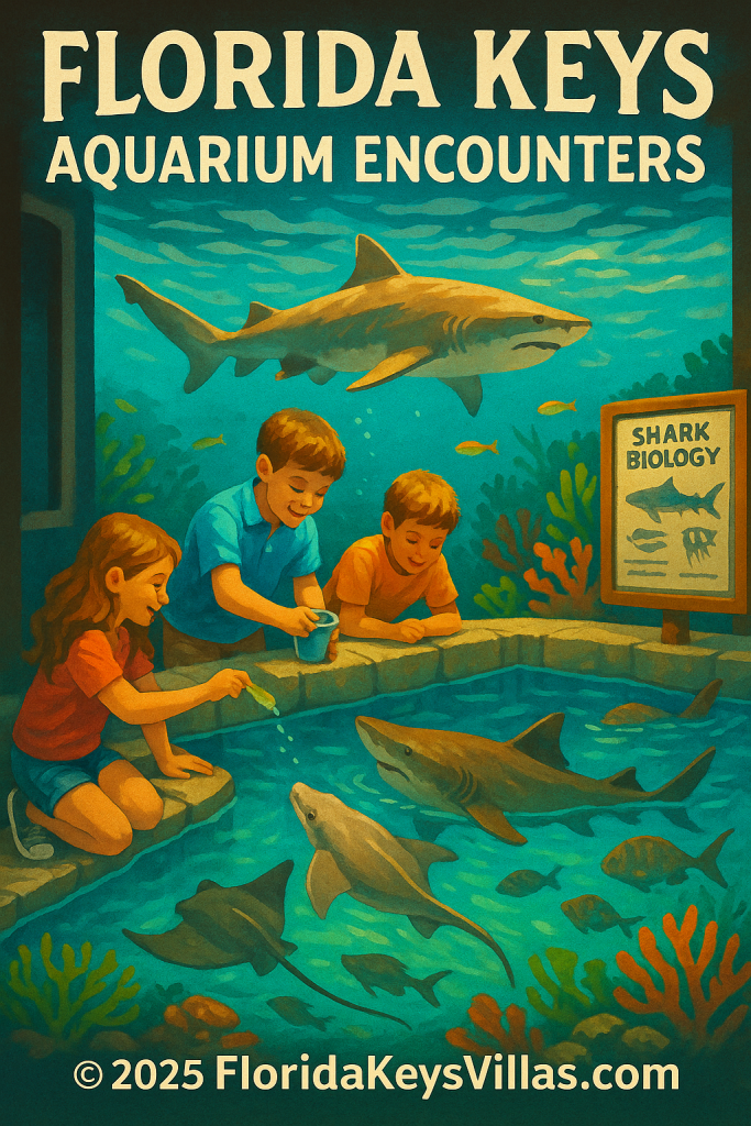 Touch tank at Florida Keys Aquarium Encounters. FloridaKeysVillas.com