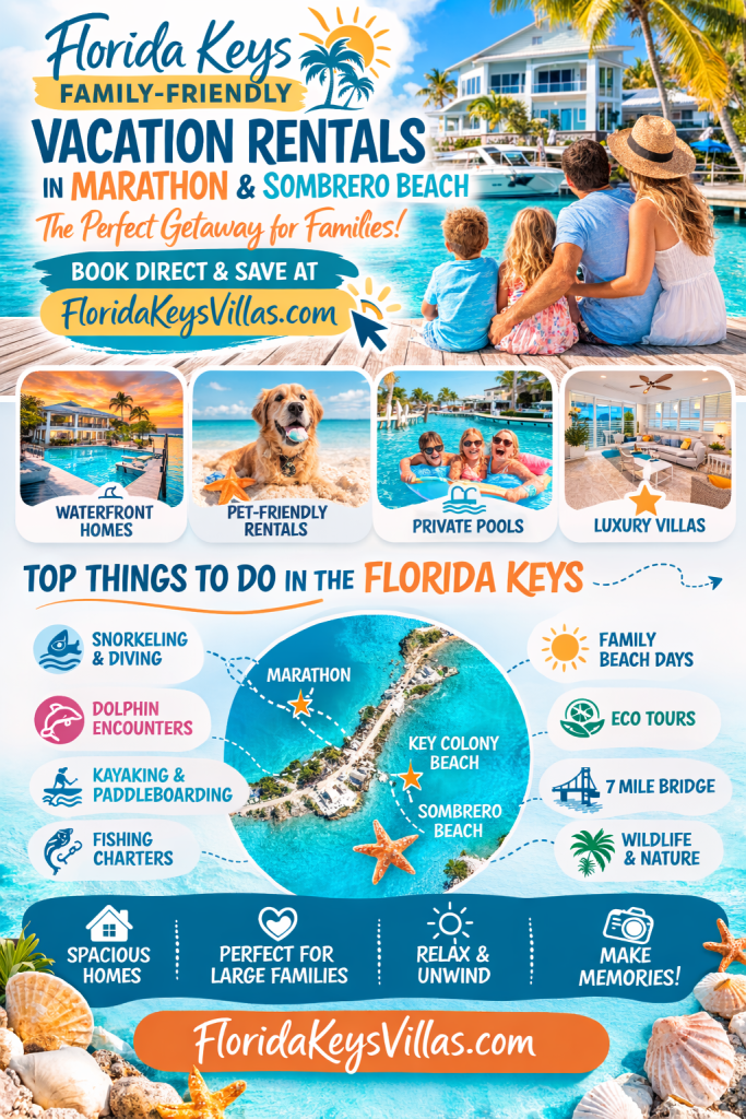 Family-Friendly Florida Keys Vacation Rentals in Marathon & Sombrero Beach. FloridaKeysVillas.com