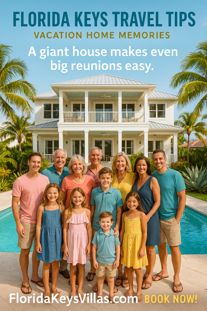 Vacation Home memories a giant home makes even big reunions easy. Best Places to stay in Marathon Florida - FloridaKeysVillas.com