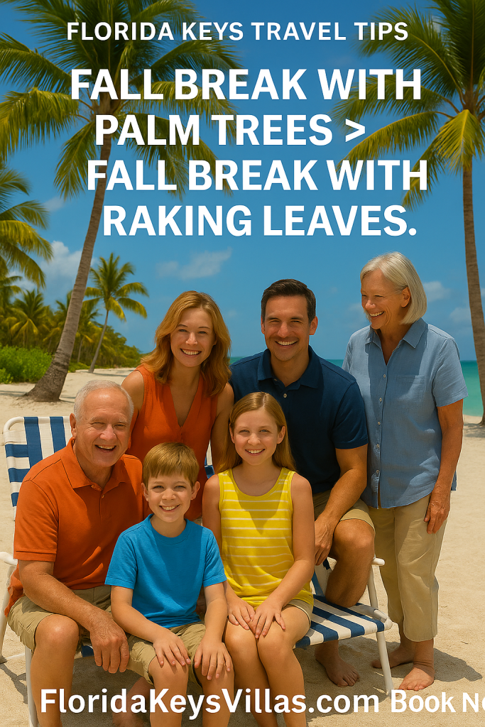 Affordable Florida Keys Vacation Rentals in the Fall. Florida Keys Travel tips Fall Discounts. FloridaKeysVillas.com