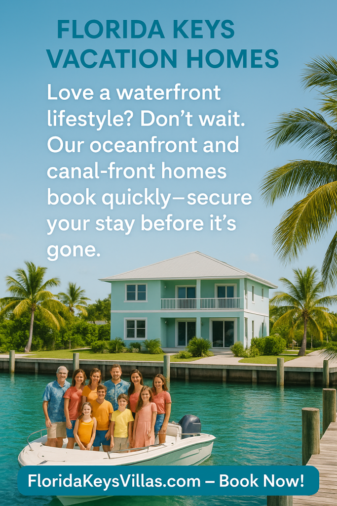 Waterfront Rentals with Docks for Boaters and Anglers. FloridaKeysVillas.com