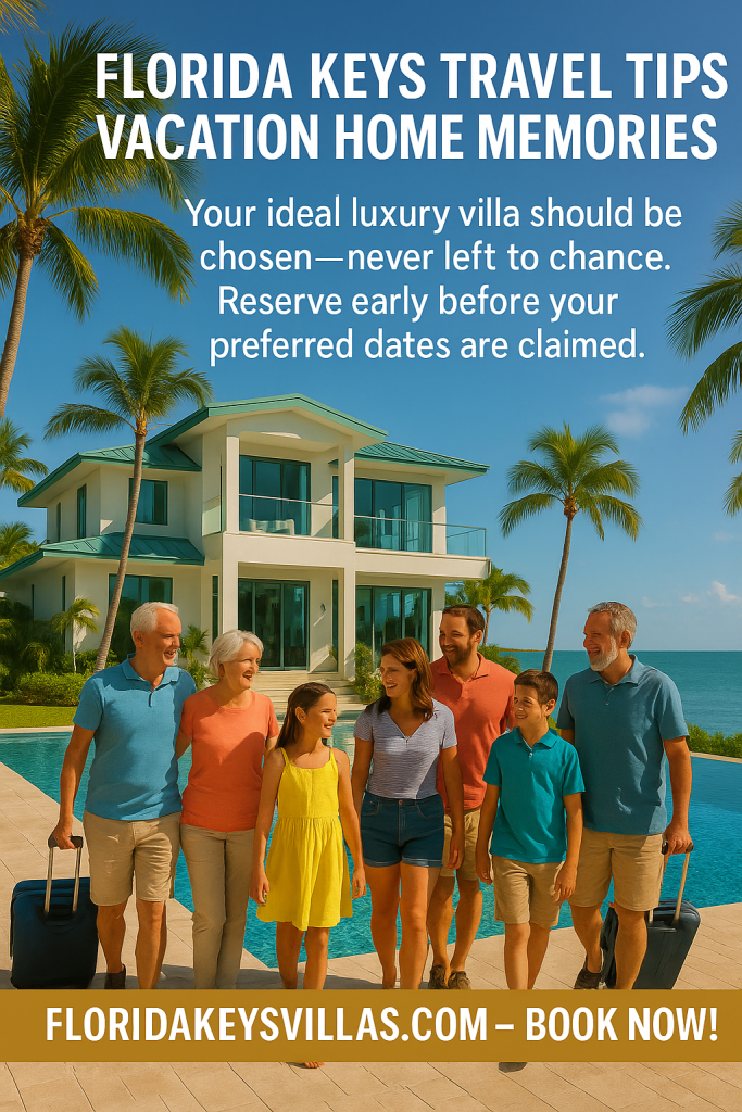 Vacation Rentals in The Keys. Florida Keys Vacation Home. FloridaKeysVillas.com
Florida Keys Travel Tips Vacation Home Memories.