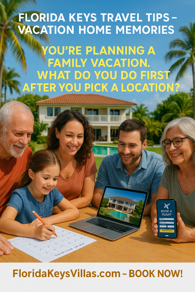 Built for Large Families and Groups. Florida Keys Travel Tips vacation home memories You're planning a family vacation. FloridaKeysVillas.com