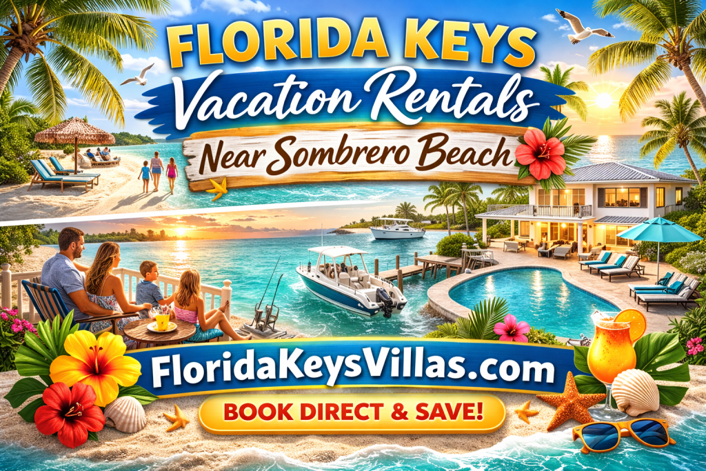 Sombrero Beach Vacation Rentals – Fun in the Sun. Florida Keys Vacation Rentals near Sombrero Beach. FloridaKeysVillas.com