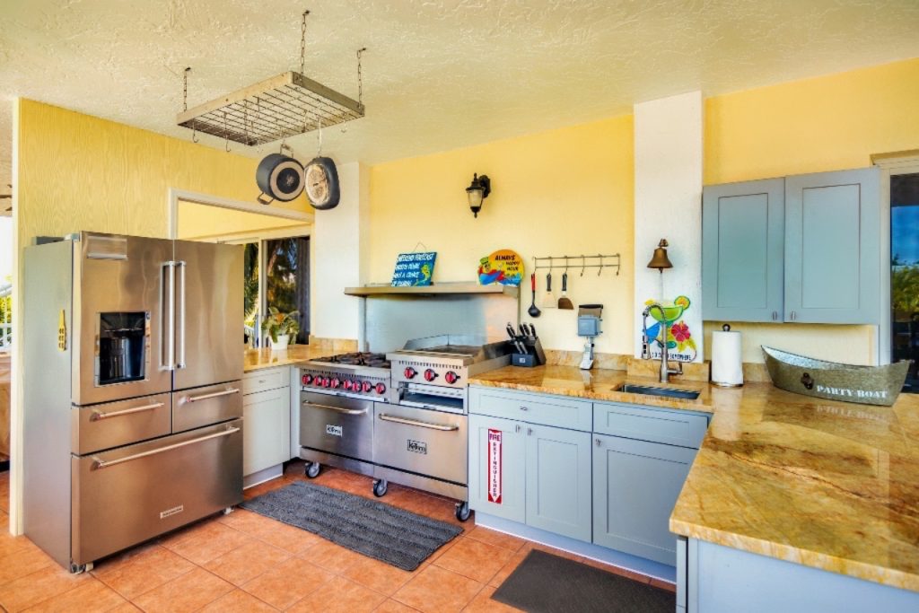 Marathon Florida vacation home with private pool and outdoor kitchen. FloridaKeysVillas.com