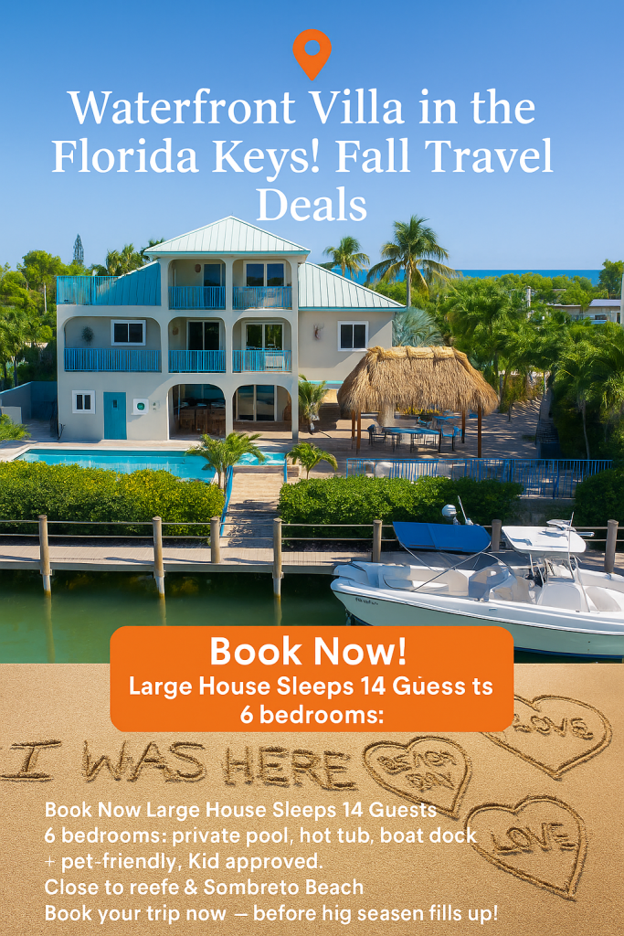 Waterfront Villas in the Florida Keys. FloridaKeysVillas.com