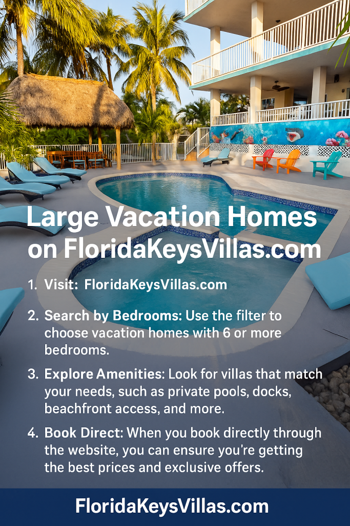Large Vacation Homes on FloridaKeysVillas.com