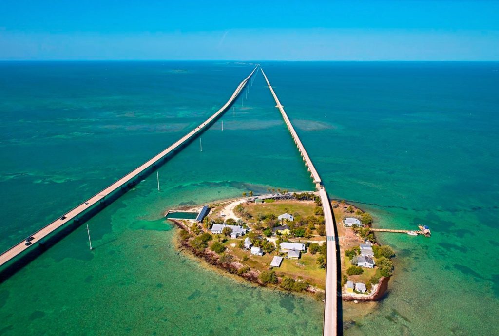 Piegon Key Historic Attraction on the seven mile bridge. FloridaKeysVillas.com
