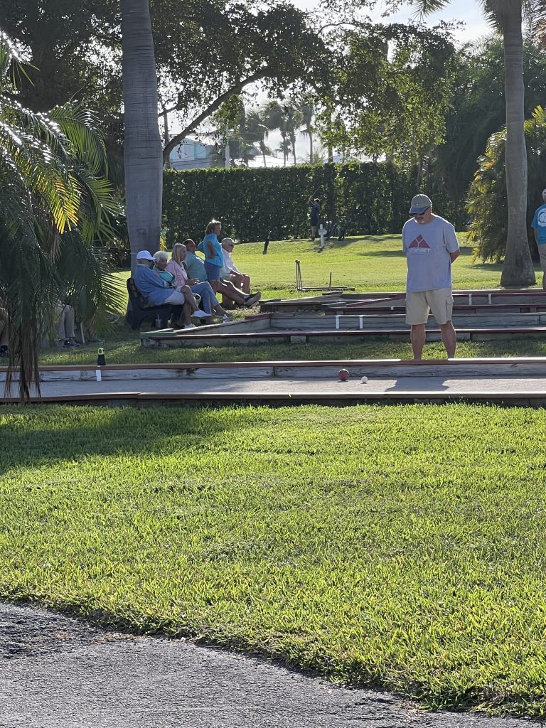 Bocce Ball Courts in Key Colony Beach. FloridaKeysVillas.com