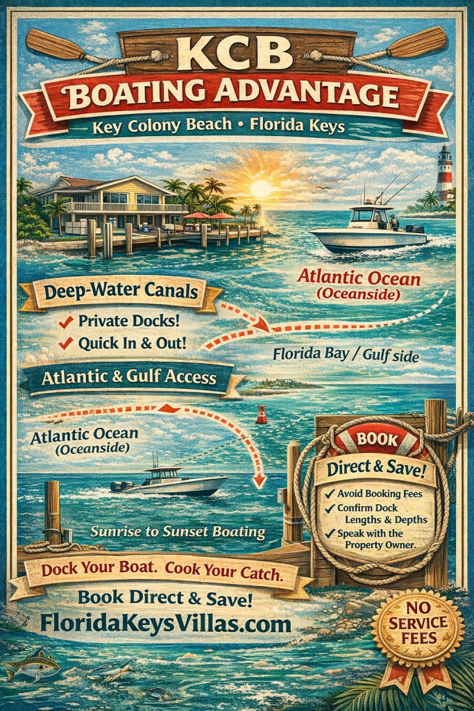 KCB Boating Adventure Key Colony Beach Florida Keys. FloridaKeysVillas.com