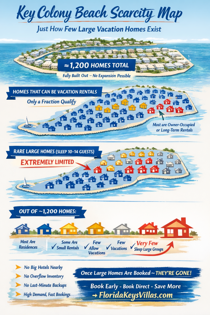 What Makes Florida Keys Villas great for large family groups. FloridaKeysVillas.com