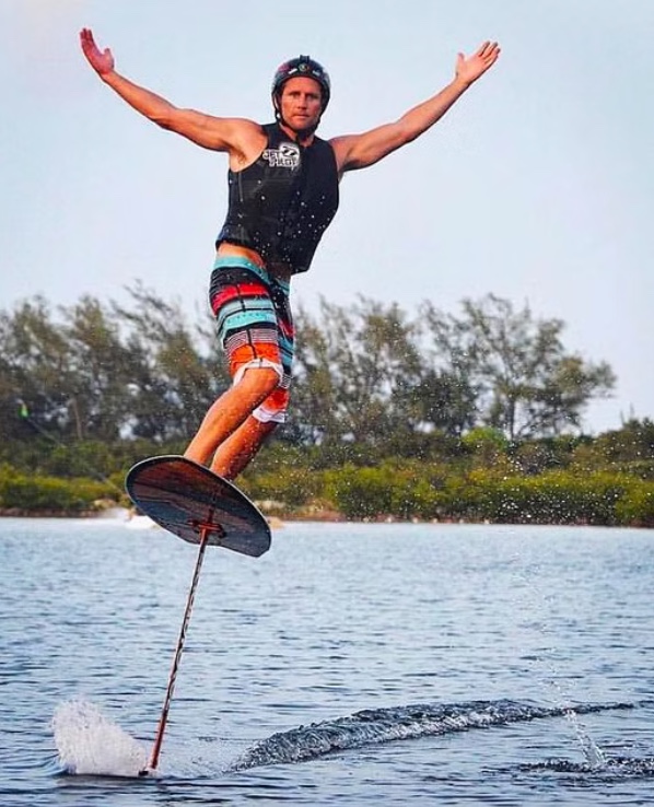 Keys Cable at the Lagoon Foilboarding. FloridaKeysVillas.com