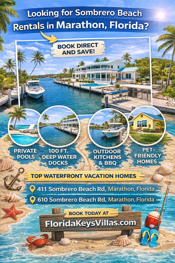 Looking for Sombrero Beach Rentals in Marathon Florida. FloridaKeysVillas.com