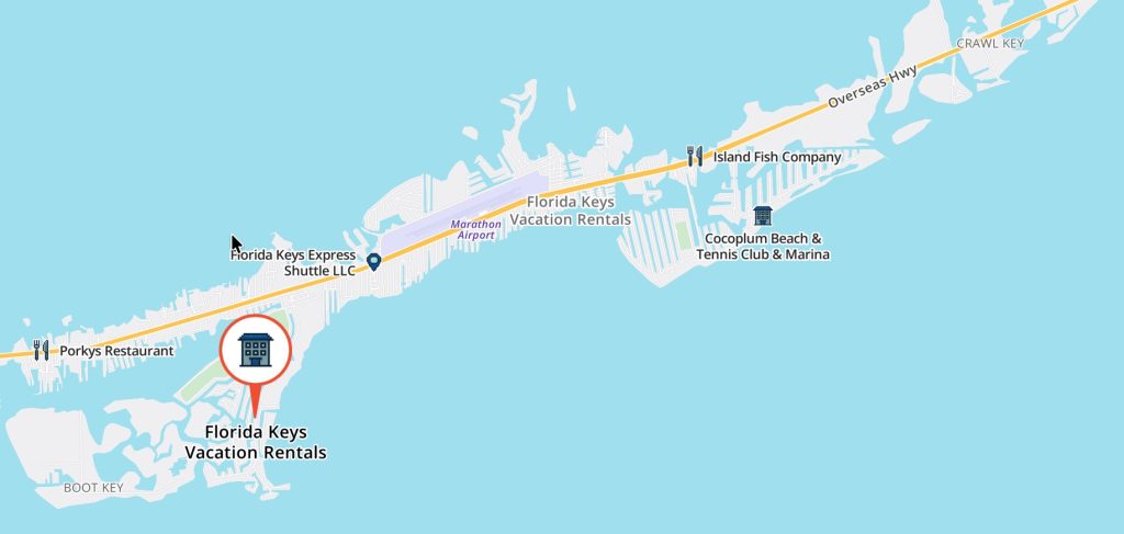Marathon Florida Directions to Florida Keys Vacation Rentals 411 Sombrero Beach Rd Marathon FL