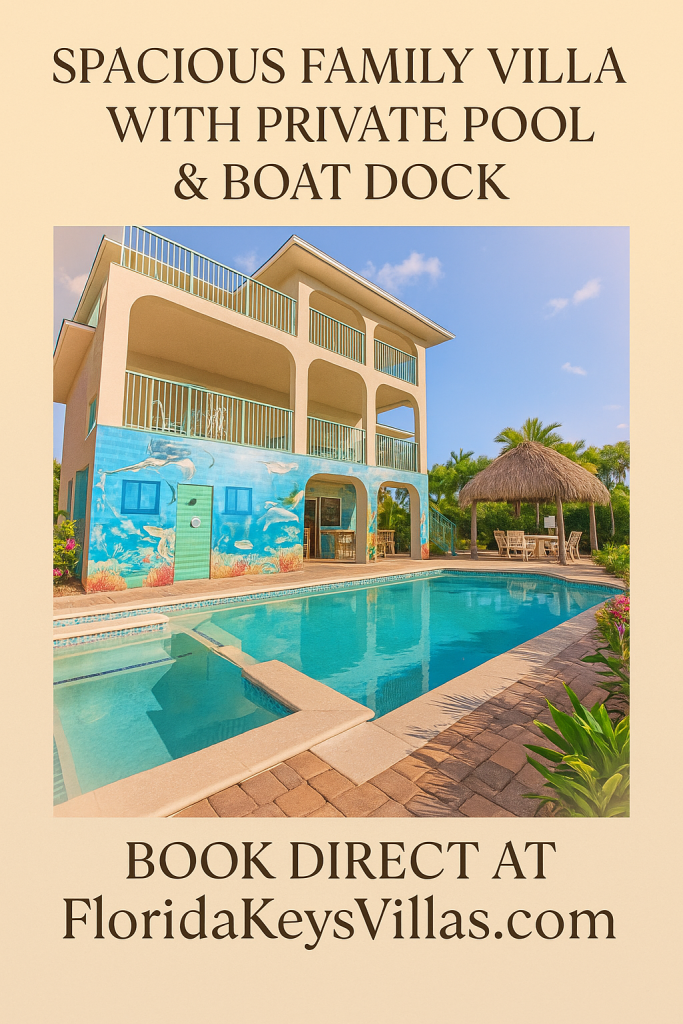 Luxury waterfront Marathon FL vacation rental with private dock - FloridaKeysVillas.com