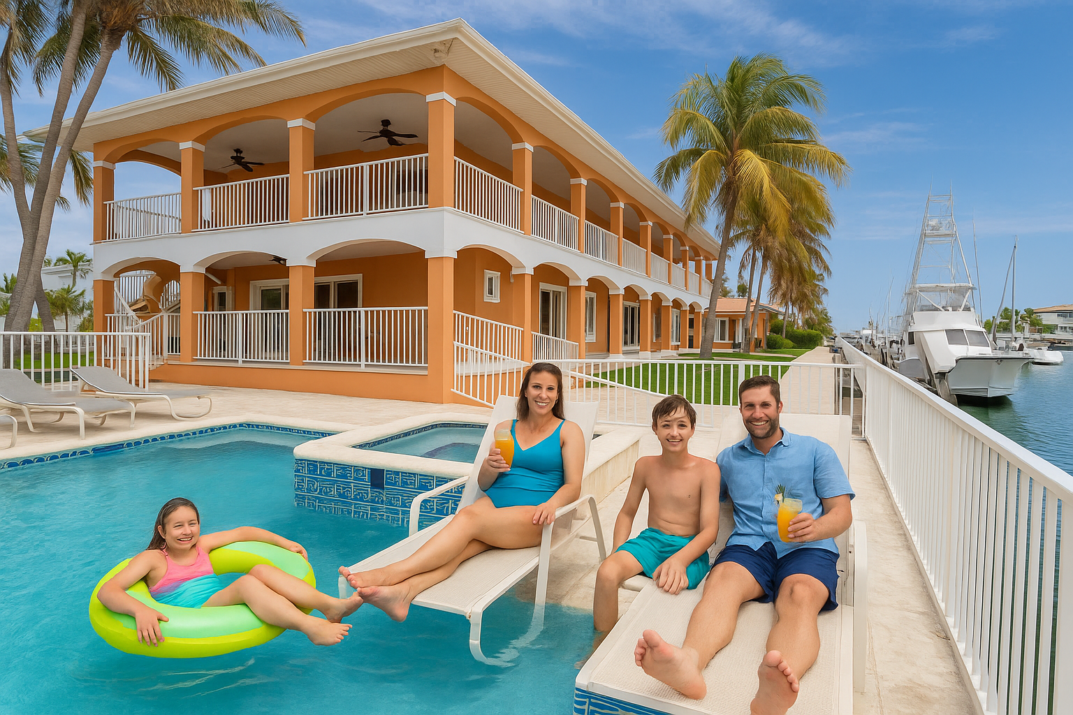 Curated visual reference: Gated Luxury Community Penthouse Rentals With Private Boat Dock Reference: Florida Keys Vacation Rentals With Boat Dock