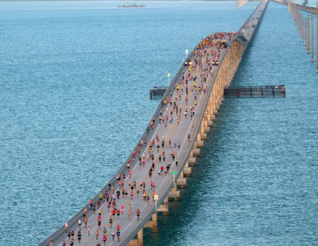 Seven Mile Bridge Marathon Runs in Marathon Florida
FloridaKeysVillas.com