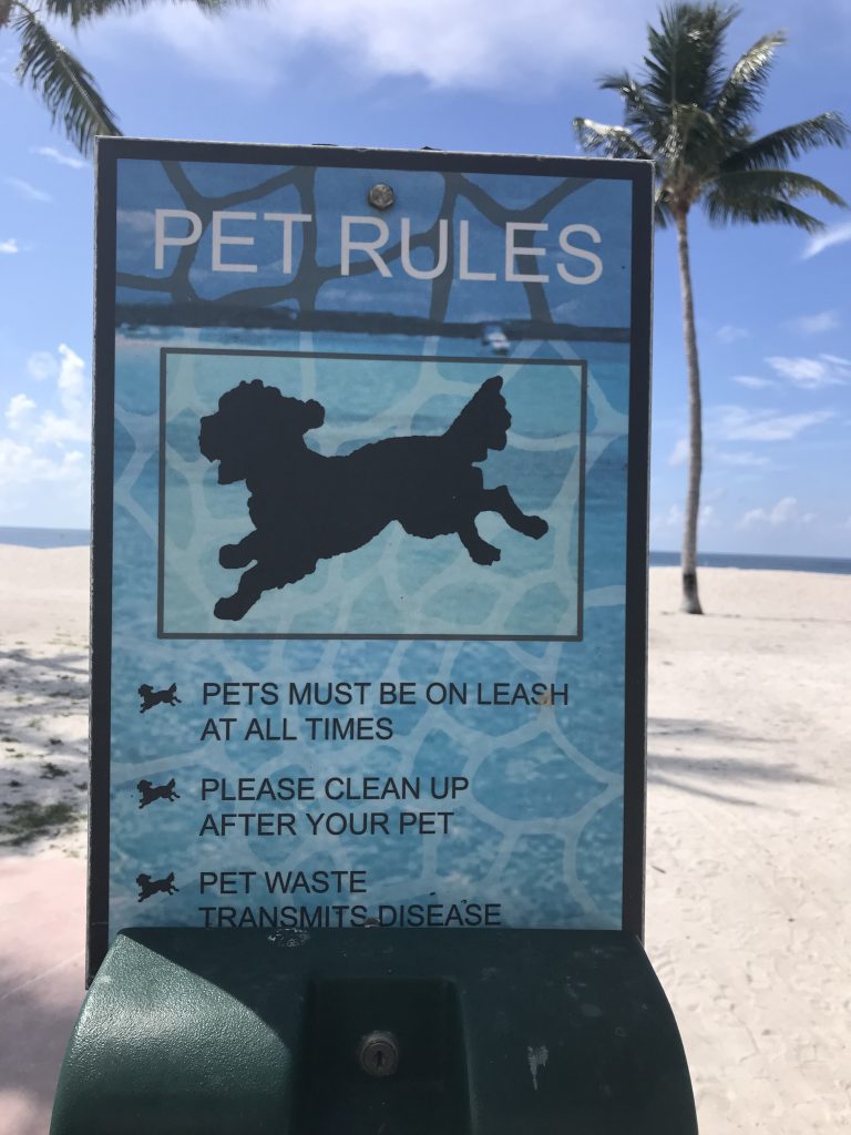 Sombrero Beach Allows Dog with Pet Rules. FloridaKeysVillas.com