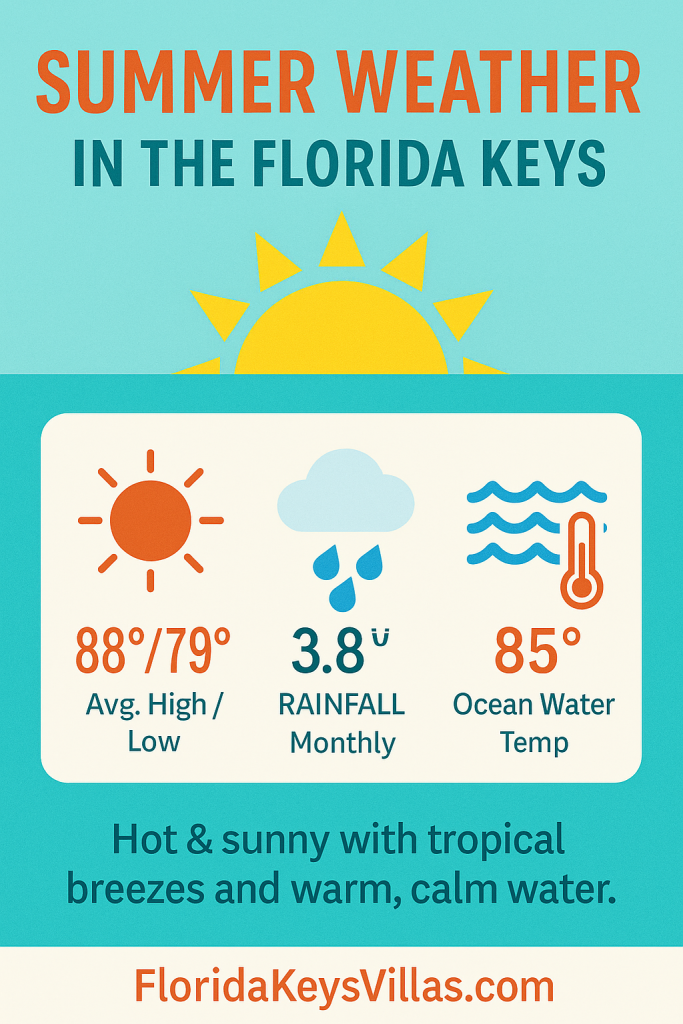 Summer Weather in the Florida Keys. FloridaKeysVillas.com