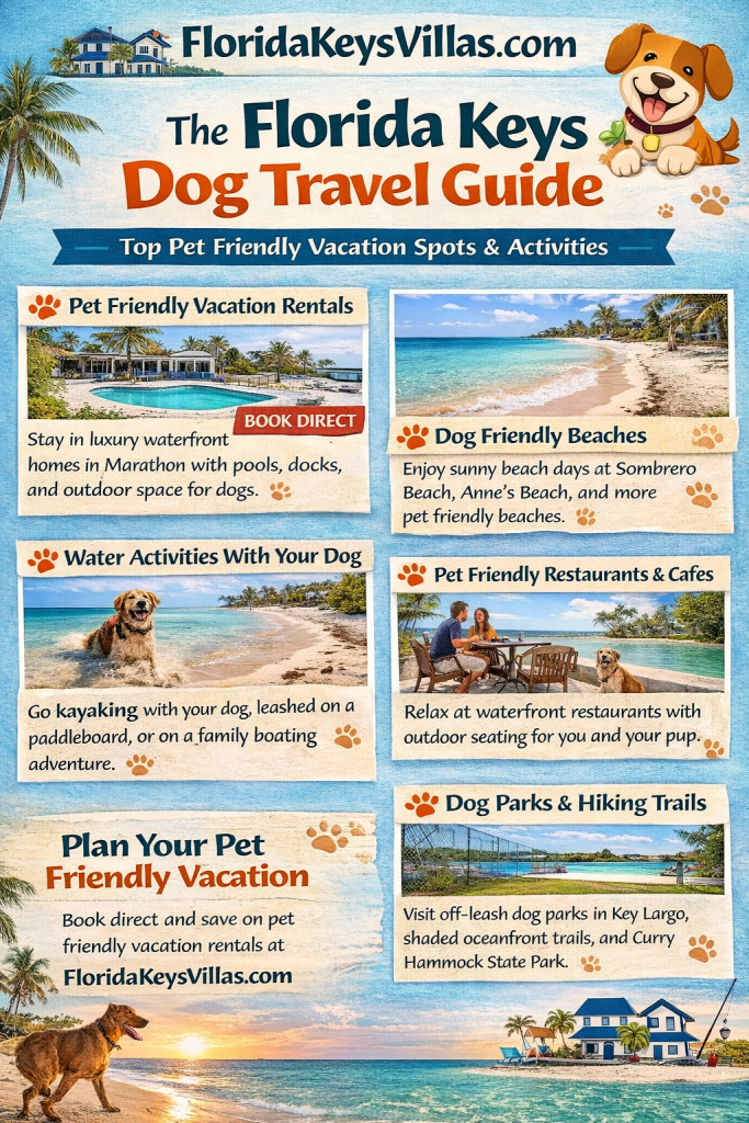 Why Travelers Choose Pet Friendly Florida Keys Vacation Rentals. The Florida Keys Dog Travel Guide FloridaKeysVillas.com