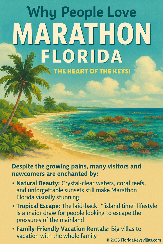 Why People love Marathon Florida the heart of the Keys. FloridaKeysVillas.com