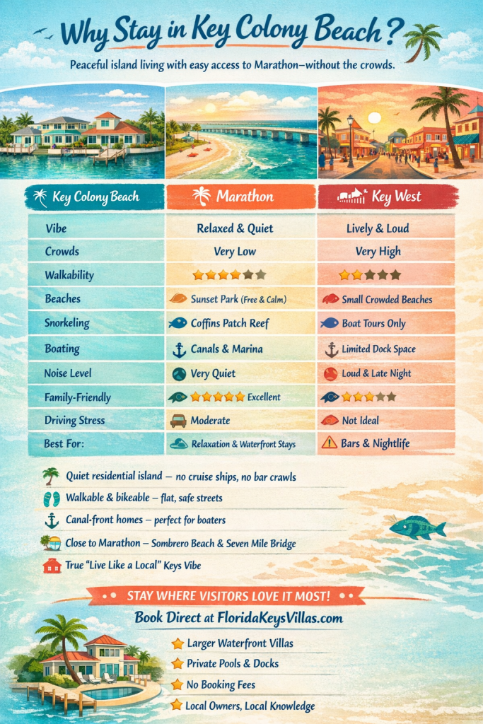 Why Stay in Key Colony Beach. FloridaKeysVillas.com