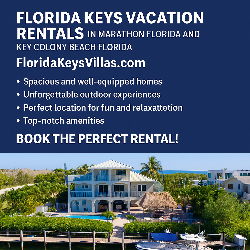 Florida Keys Vacation Rentals By Owner. Luxury Florida Keys Vacation Homes in Marathon & Key Colony Beach - FloridaKeysVillas.com