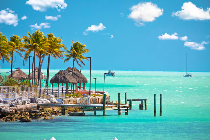 Tropical Paradise and how hot it is in the Florida Keys. FloridaKeysVillas.con