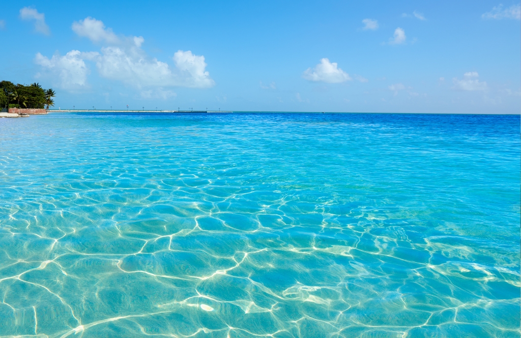 Florida Keys Waters are beautiful clear and turquoise. FloridaKeysVillas.com