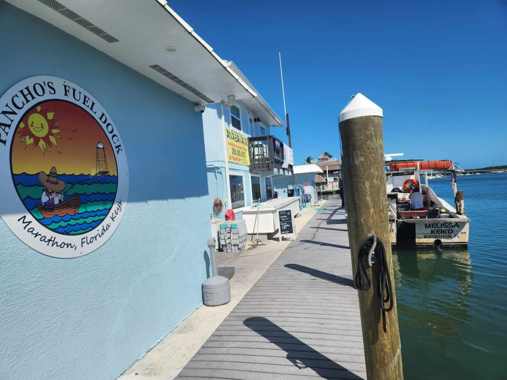 Pancho's Fuel Dock Marathon Florida Photo - FloridaKeysVillas.com