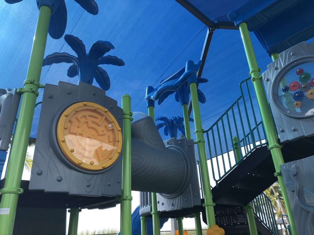 Sombrero Beach Marathon - Children's Playground. FloridaKeysVillas.com